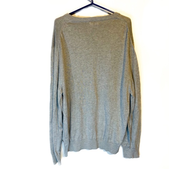 Nautica V-neck sweater gray - Picture 2 of 4